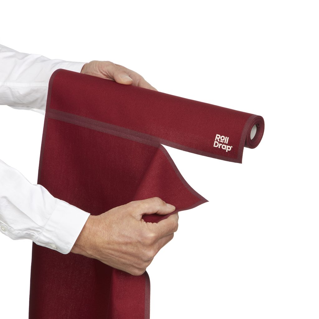 Антибактериална полираща кърпа бордо - 40/64см Roll drap